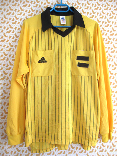Maillot arbitre porté jaune - arbitre,