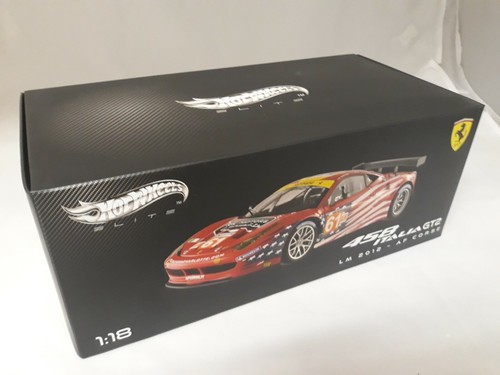 Hot wheels elite ferrari 458 - hot,