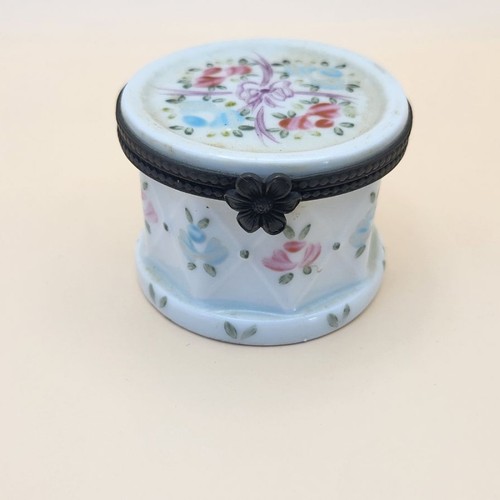 Boîte bijoux porcelaine - boîte, à