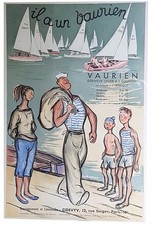 Affiche Poster Bateau Paquebot