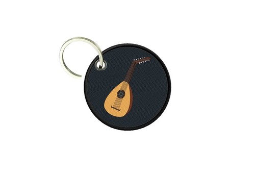 Porte cles clé clefs - , rond