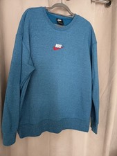 Sweat nike bleu L bon état