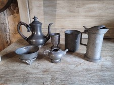 Lot 6 Étains Anciens -