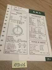 Fiche technique moteur diesel