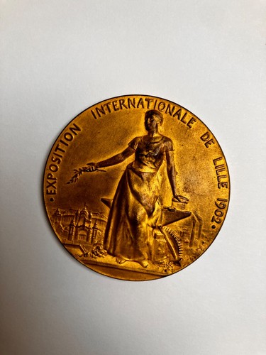 Médaille bronze cuivre - médaille, bronze/cuivre