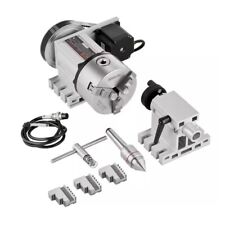 VEVOR Dividing Head K11-100 mm 3- Jaw Chuck CNC Router Milling Drill Press