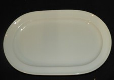 Plat ovale Porcelaine blanche