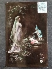 CP ORANOTYPIE FEMME VOILE