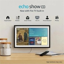 Amazon Echo Show 15 | Full HD 15.6" Smart Display with Alexa & Fire TV