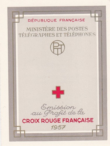 France 1957 carnet croix - ,