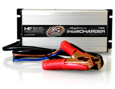 XS Power HF1615 16V 15A High Frequency AGM Battery IntelliCharger, 110V Input
