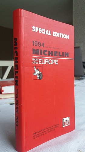 Guide michelin rouge europe - guide,