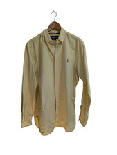 Chemise Ralph Lauren jaune uni