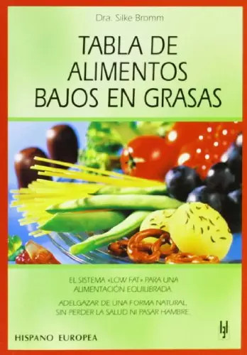 Tabla alimentos bajos - alimentos,