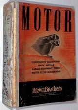 Brown Brothers ~ 1950 ~ MOTOR Trade CATALOGUE ~ No. 493 Hardback