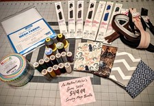 June 2025 MONTHLY $49.99 Sewing Bundle-Feat.Gutermann Cotton50 (WHITE/BLACK/+10)