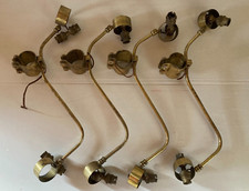 Suite de 4 appliques double