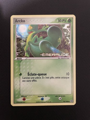 Carte pokémon arcko - carte, 70/106
