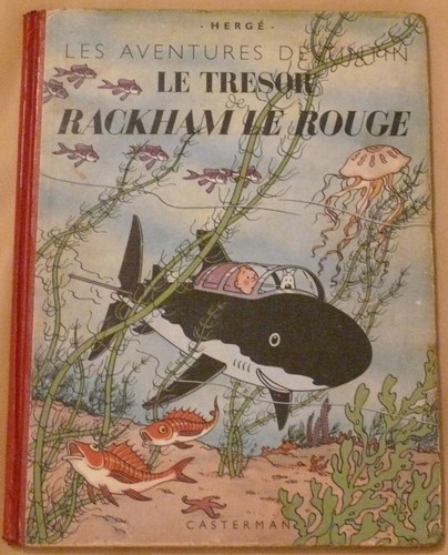 Tintin le trésor de - tintin, /