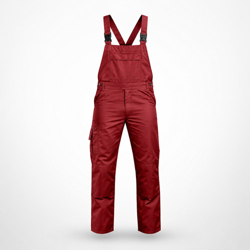 Salopette travail rouge - salopette,