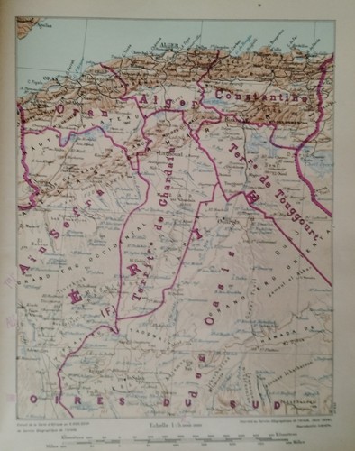 1934 atlas algerie historique - algerie,