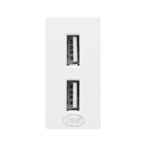 Prise usb double ub20 5v - prise,