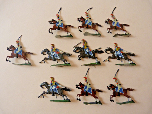 Plats étain zinnfiguren - -,