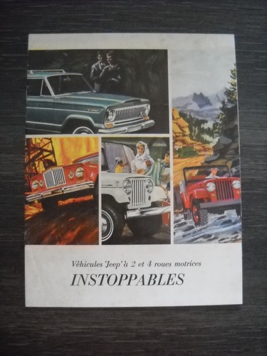 Catalogue brochure jeep - catalogue/brochure,
