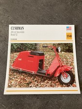 CARTE FICHE MOTO collection