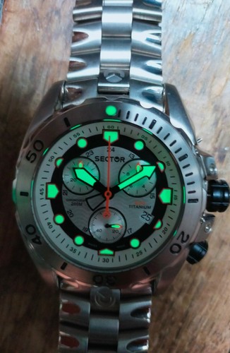 Montre chronographe sector 600 - montre,