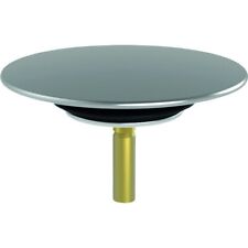 Clapet de vidage de baignoire ABS Chromé - Valentin - Ø 72,5 mm