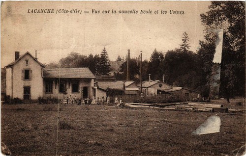 Cpa lacanche vue sur - -, la