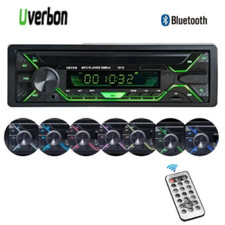 Autoradio Bluetooth Poste Radio Voiture1Din Radio de Voiture 4x60W Auto Radio NF
