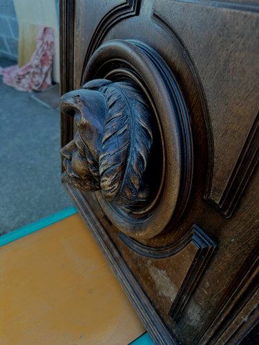 Panneau bois sculpté 19 - panneau,