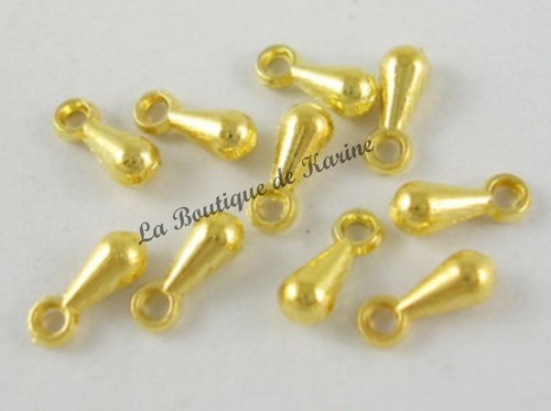 Perles breloques goutte - perles,