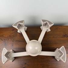 KABOOST Portable Chair Booster Beige Extendable (Works) Lightweight, 2 Heights