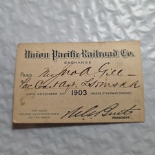 1903 Union Pacific Railroad