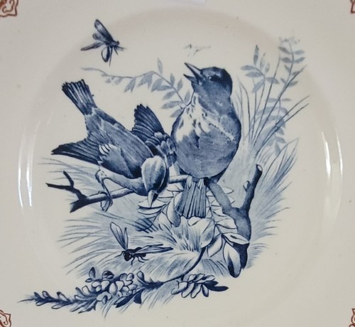 Assiette ancienne xixième - ancienne,