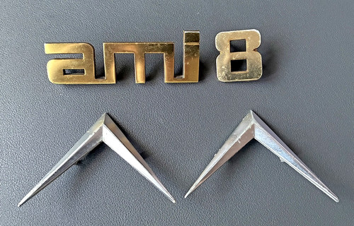 Citroen ami insigne doré - citroen,