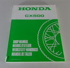 1977 Honda CX 500 Type PC 01 Workshop Manual / Workshop Manual