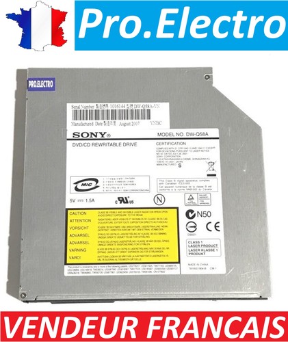 Graveur dvd cdrw internal - dvd/cdrw, sony