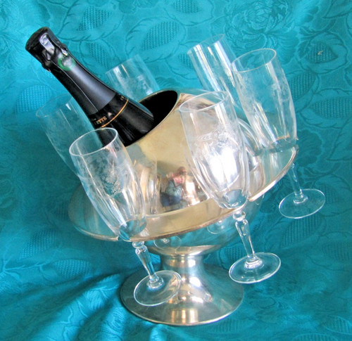 Rare seau champagne métal - rare, a