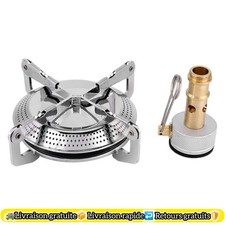 Mini Réchaud de Camping Portable Pliant à Gaz pour Randonnée Pique-Nique