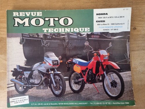 Revue technique moto - technique, n°53
