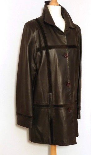 Manteau cuir agneau - cuir, d’agneau