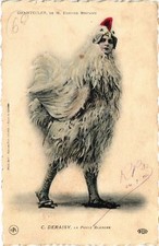 Old postcard AK Theater stars C. Deraisy, La Poule Blanche. (527830)