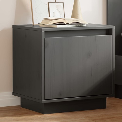 Table chevet gris - chevet,