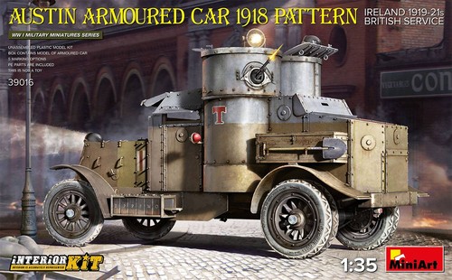 Voiture blindée austin 1918 - blindÉe,