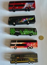 LOT OF 6PC. TOY BUSES. VINTAGE