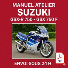 Manuel Atelier Suzuki GSX R